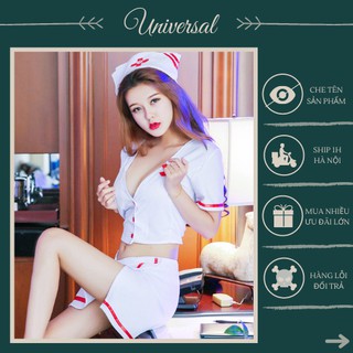 Đồ Cosplay Cô Y Tá Của Anh Sexy - Bộ Đồ Ngủ Nữ Y Tá Siêu Gợi Cảm Và Quyễn Rũ UNIVERSALXXX - DCP16