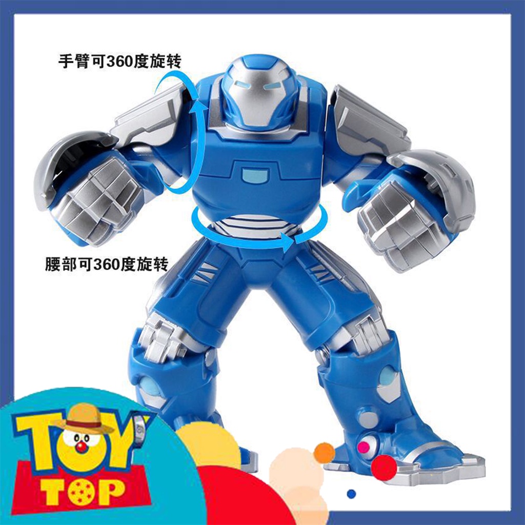 Đồ chơi lắp ráp ghép Bigfig Người Sắt Iron Man phiên bản Hulkbuster Igor xếp hình SY1184