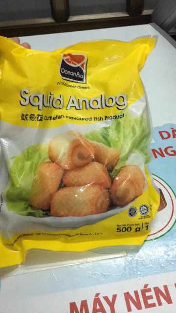 100g mực cắt khoanh nhập khẩu Malaysia(5 viên)