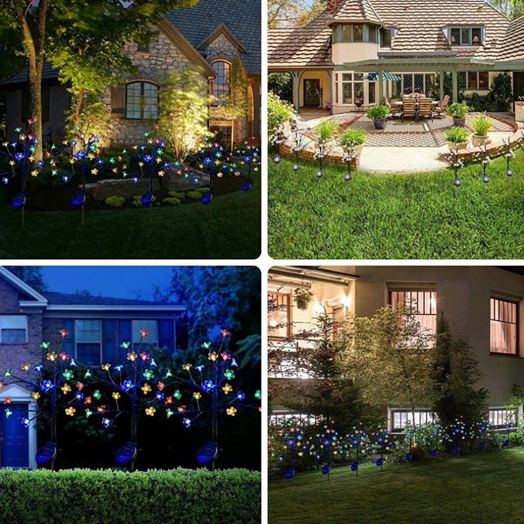 1 Đèn Trang Trí Sân Vườn Tự Động Bật Tắt