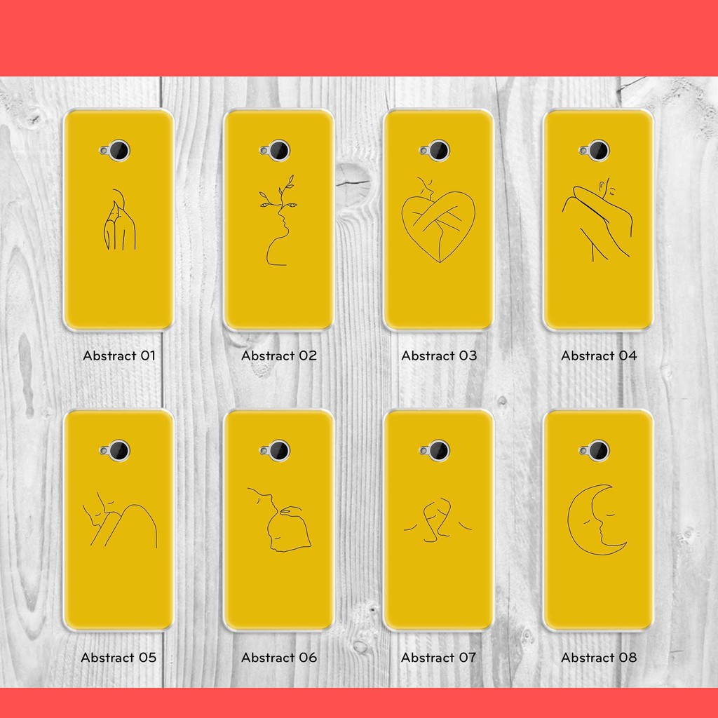 Ốp ưng in hình TRỪU TƯỢNG cho điện thoại HTC M7/M8/M9