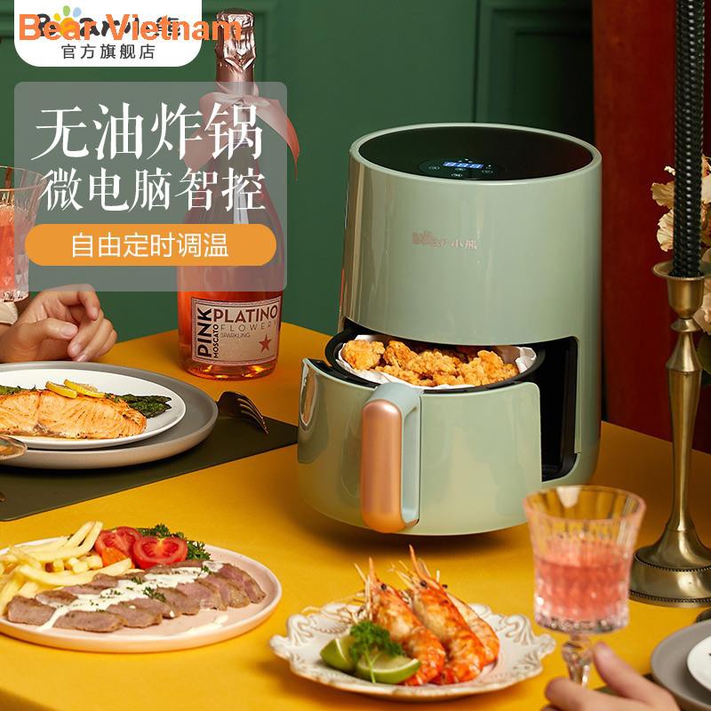 ♘Little Bear Air Fryer Home Mới Đặc biệt Máy chiên thông minh mini không dầu tự động đa chức năng