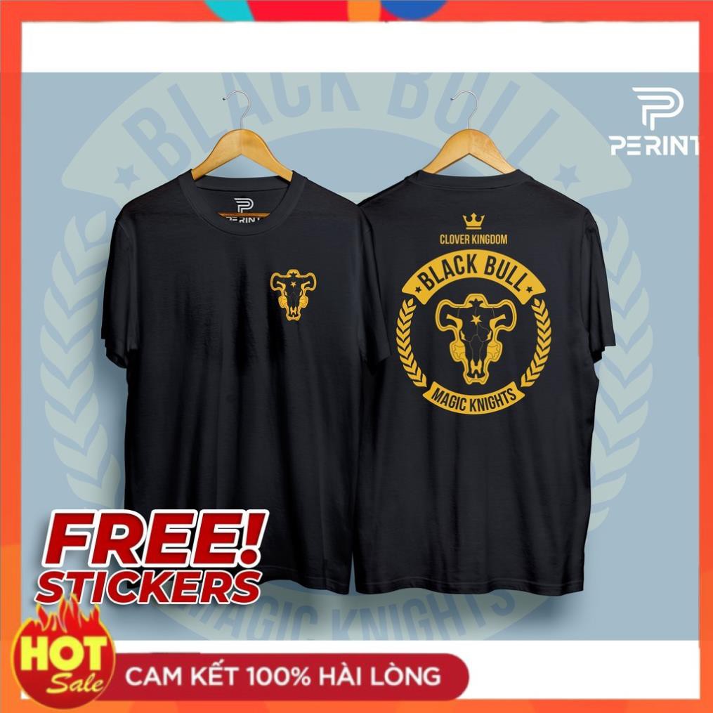 Áo thun Black Clover Anime Black Bull cực ngầu