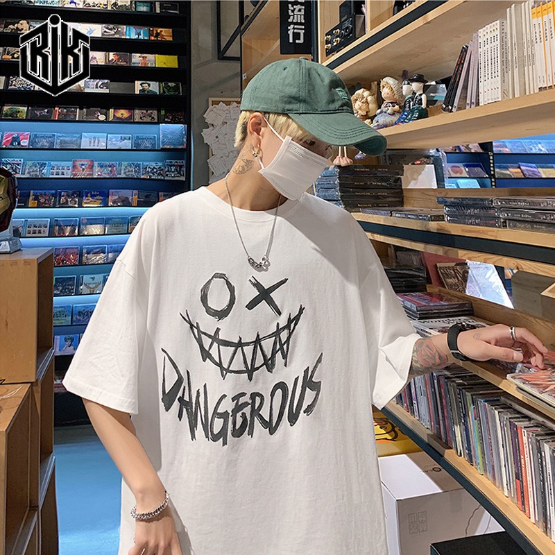 Áo thun form rộng tay lỡ unisex nam nữ oversize ATL103 | BigBuy360 - bigbuy360.vn