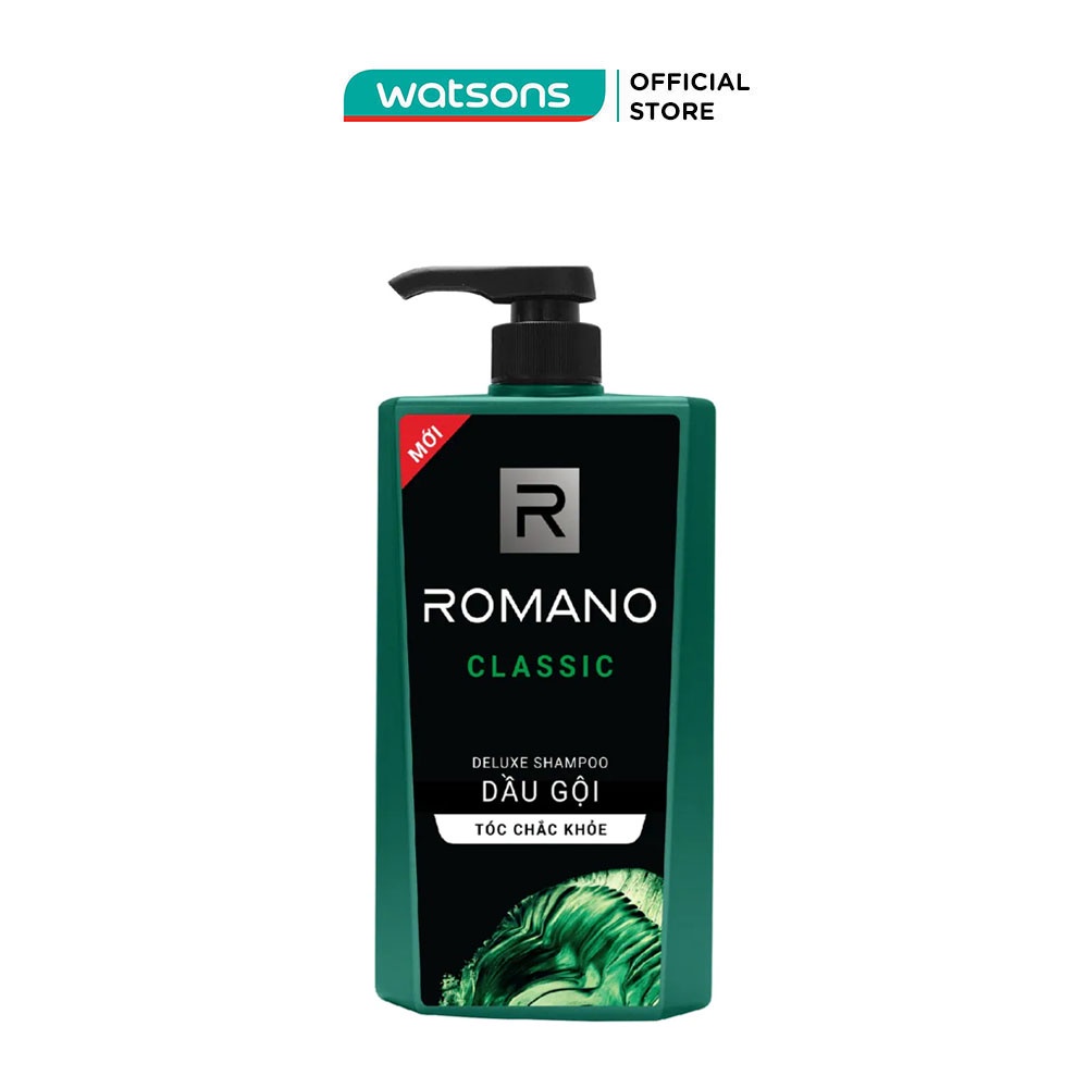Dầu Gội Romano Hương Nước Hoa Classic 650g