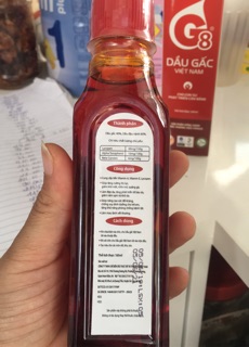 Dầu gấc G8