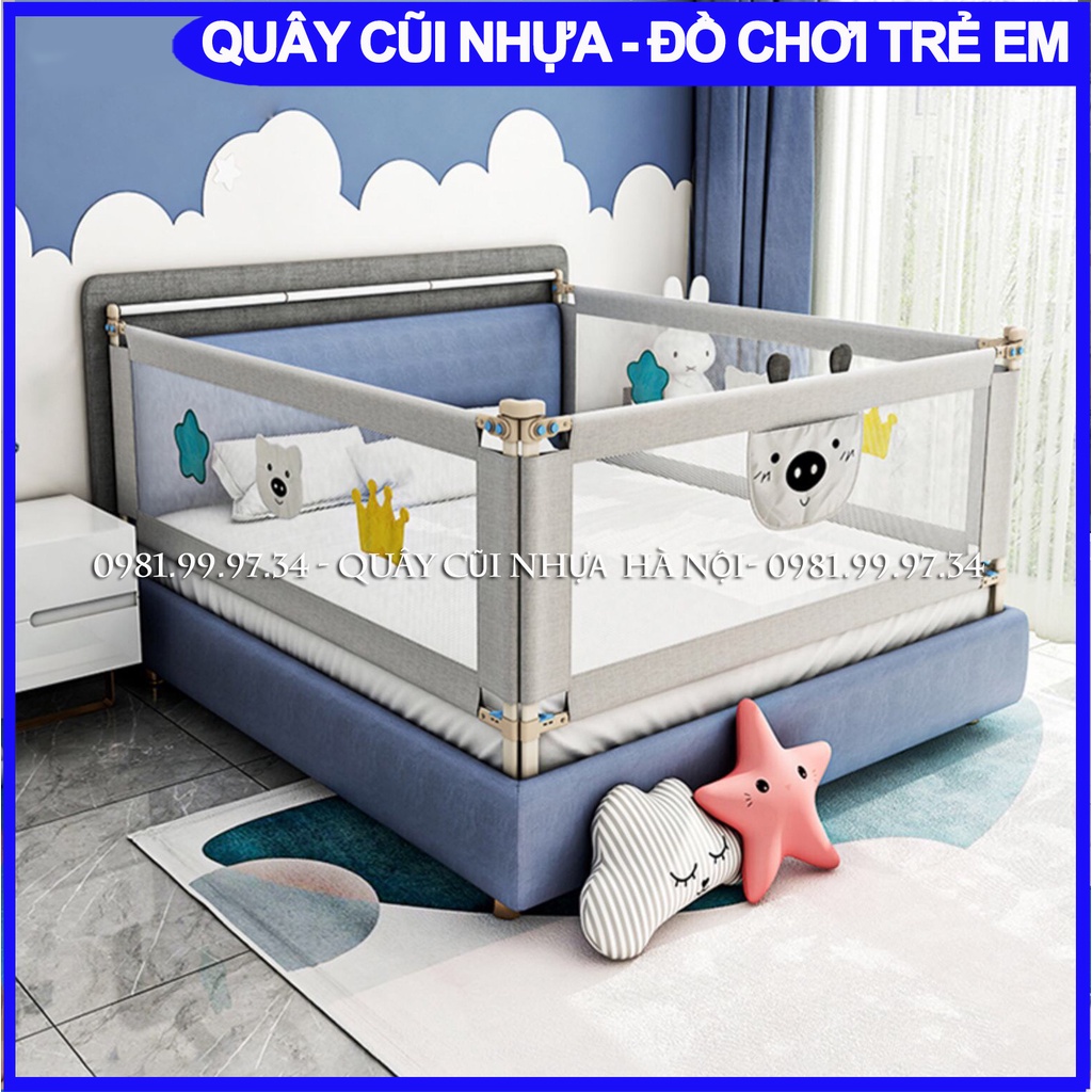 Thanh chắn giường SALE OFF, Chặn giường dạng trượt cao tối đa 90cm có 3 màu phù hợp bé trai, bé gái