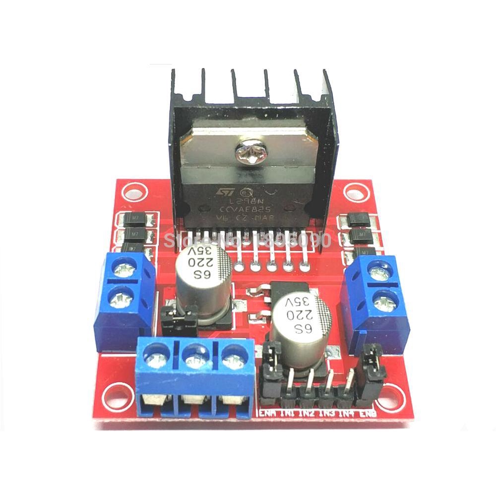 1 Bảng Mạch Điều Khiển Động Cơ L298N L298 Cho robot Xe Hơi Thông Minh arduino 0630