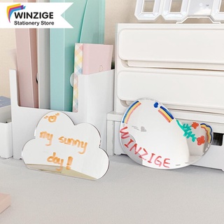 Gương trang điểm treo tường hình đám mây mini dễ thương