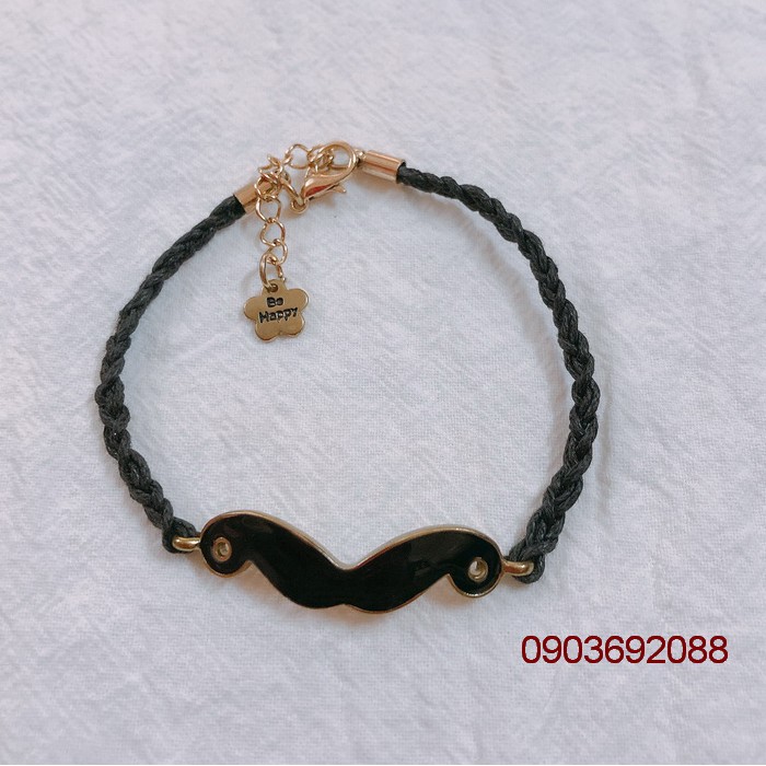 [HCM] Lắc tay handmade hình râu