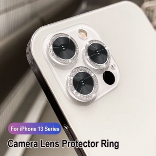 Miếng dán đính đá bảo vệ ống kính camera cho điện thoại iPhone 13 Pro Max / 13 Pro / 13 Mini
