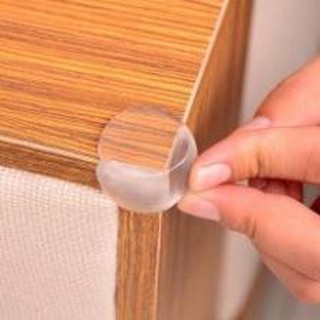 COMBO 4 MIẾNG BỊT GÓC BÀN SILICOL KÈM MIẾNG DÁN