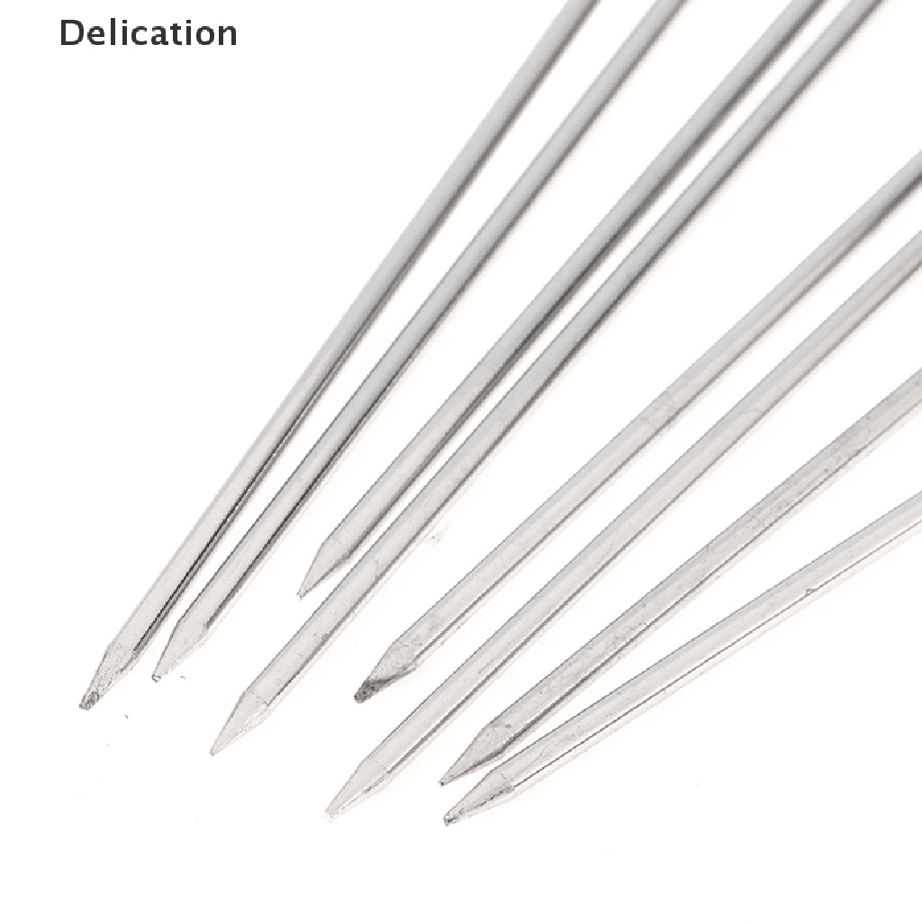 Set 4 Que Inox Gắp Cocktail / Trái Cây Có Thể Tái Sử Dụng