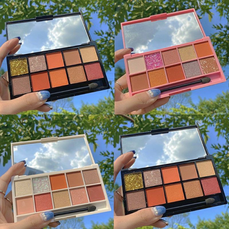 Phấn mắt 10 ô lấp lánh sang chảnh chính hãng lameila mp | BigBuy360 - bigbuy360.vn