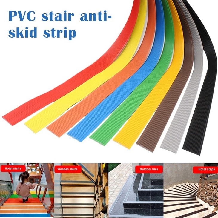 Dải Viền PVC Chống Trượt Chống Va Chạm Cho Cầu Thang Nhà Trẻ