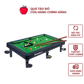 Bàn bi a mini cao cấp - bàn bida mini cho trẻ em và người lớn loại 15 bi mặt bàn siêu xinh