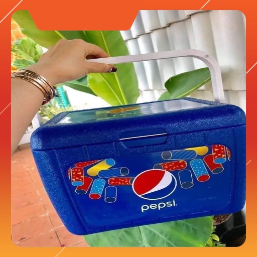 Thùng đá giữ nhiệt Coca - Sprite - pepsi 8 lít đa chức năng siêu dày siêu đẹp