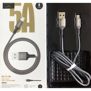 DÂY CÁP SẠC WINLINK W39 MICRO CHO ANDROID (Oppo,Samsung, Nokia, Vivo)