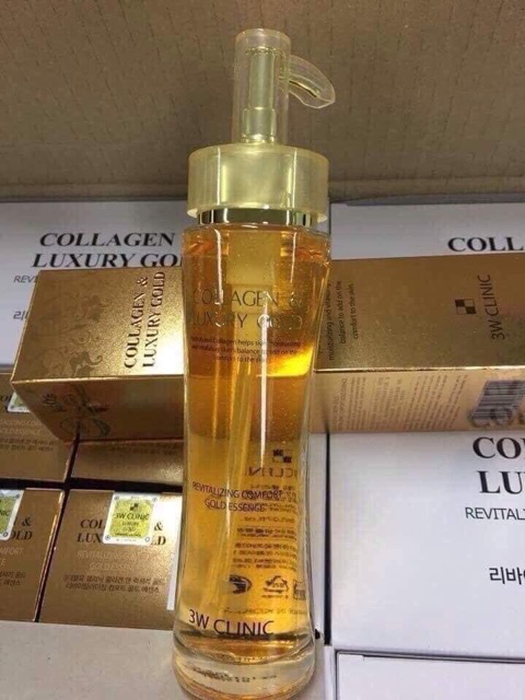 Serum Colagen Luxury gold 3W Clinic mẫu mới bổ sung VITAMIN