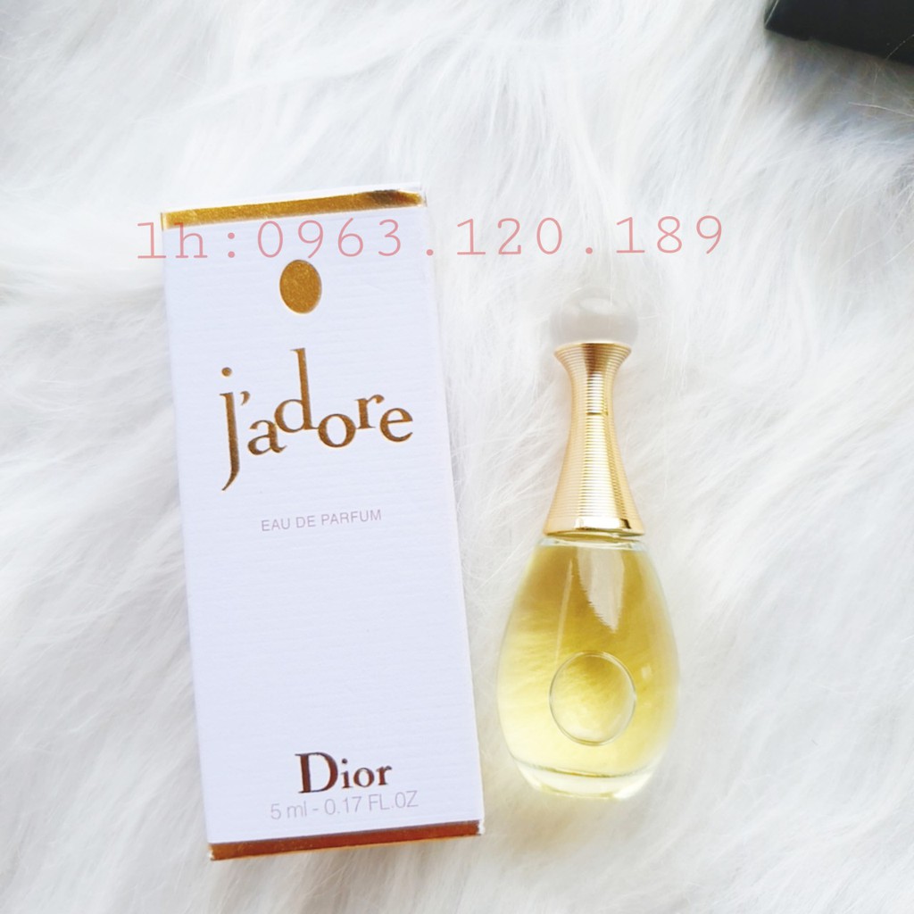 Nước hoa nữ mini J'adore dior Eau de Parfum 5ml_hàng chính hãng | BigBuy360 - bigbuy360.vn