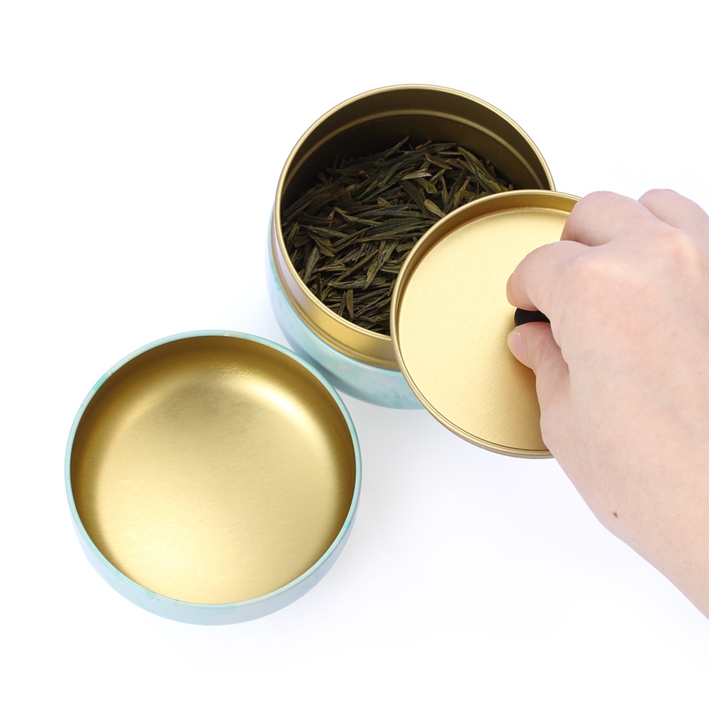 Hộp tròn chống ẩm dùng đựng trà và cà phê đa năng tiện dụng