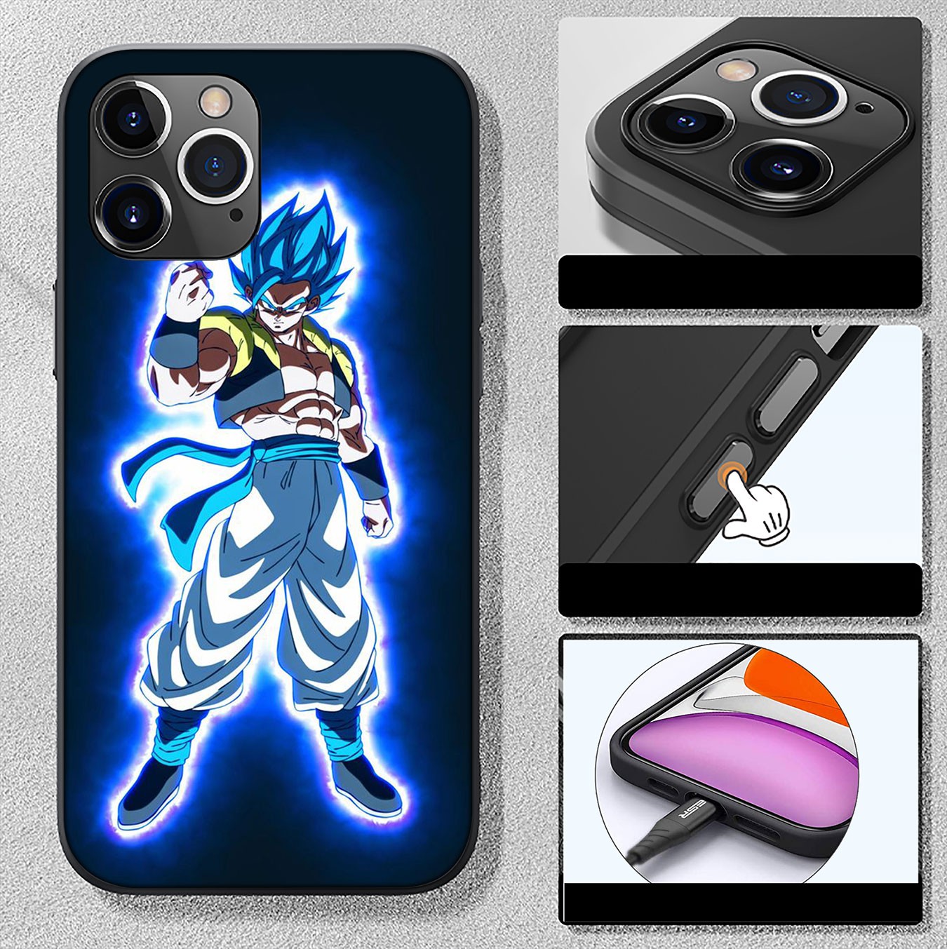 Ốp điện thoại silicon mềm hình Goku Dragon BallZ cho Samsung Galaxy A11 A31 A10 A20 A30 A50 A10S A20S A30S A50S A71 A51