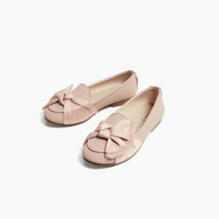 Giày nơ hồng bé gái Zara dư xịn nguyên tagcode