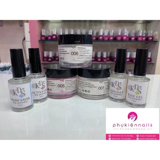 Bộ Bột Nhúng KDS ( 3 Hũ Bột + 4 Chai Dung Dịch)