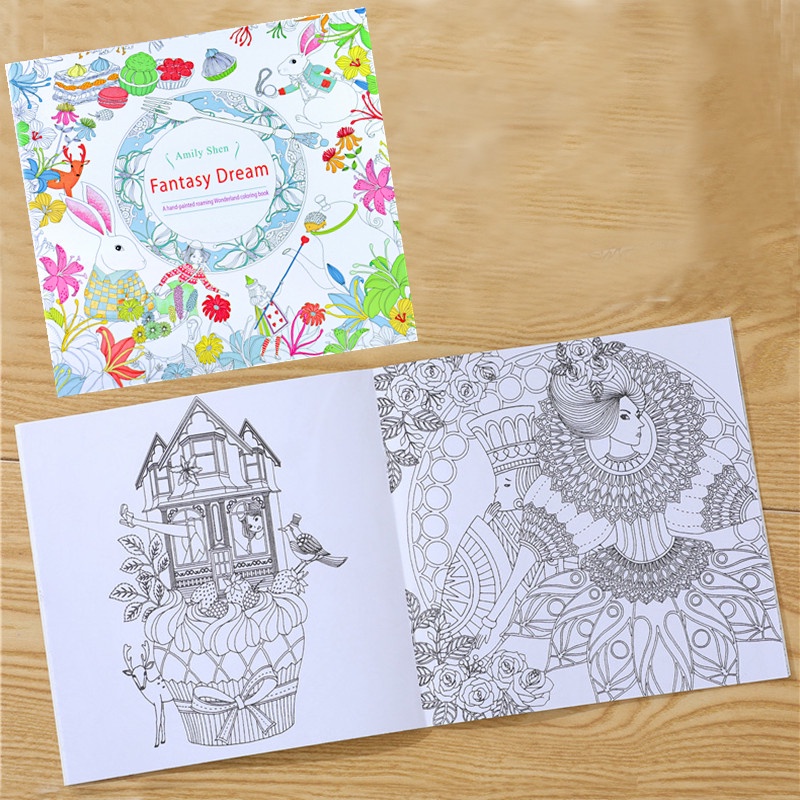 Sách Tô Màu Diy Giúp Giảm Căng Thẳng Dành Cho Người Lớn Và Trẻ Em