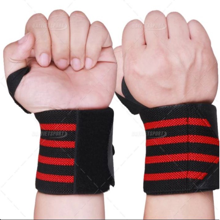Đai quấn bảo vệ cổ tay tập gym PJ (1 đôi)
