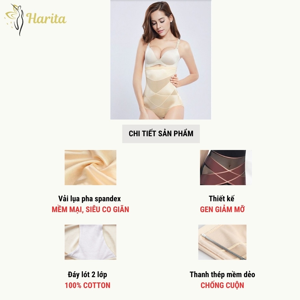 Quần lót nữ gen nịt bụng định hình giảm mỡ bụng sau sinh chống cuộn cạp cao  nâng mông mặc váy xuất Nhật | BigBuy360 - bigbuy360.vn