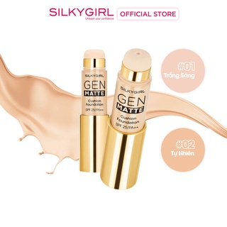 Kem Nền Dạng Thỏi Silkygirl Genmatte Cushion 15ml