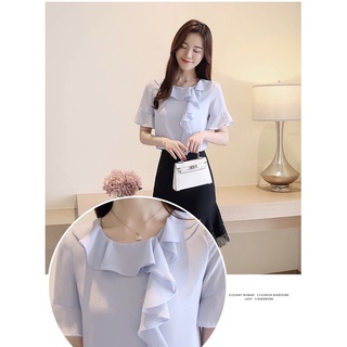RN120_Rập giấy may áo tay loe nữ