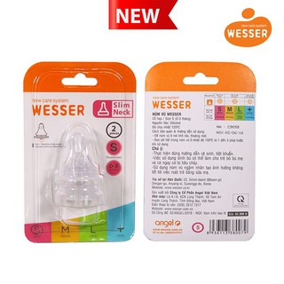 Núm vú Wesser cổ hẹp size S