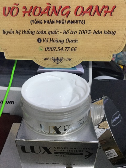 TRUYỀN TRẮNG BODY LUX TINH CHẤT YẾN TƯƠI