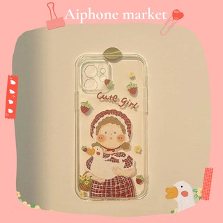 Ốp Lưng Mềm Trong Suốt In Hình Tranh Sơn Dầu Đẹp Mắt Cho Iphone12Promax11 7papp