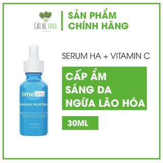 [MẪU MỚI] Cấp Nước Sáng Da Timeless Hyaluronic Acid Vitamin C Serum