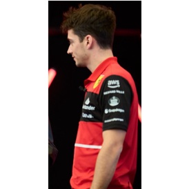 Áo Thun POLO Tay Ngắn In Logo Ferrari Leclerc 2022 Thời Trang Cho Nam