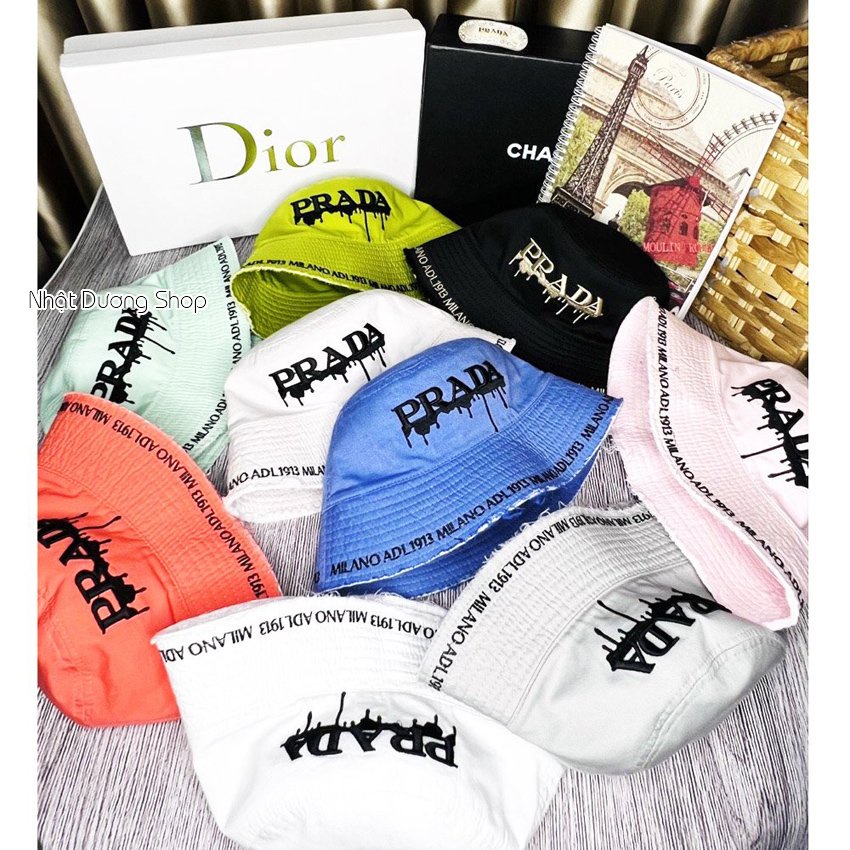 Nón bucket bo cụp Vành Tua siêu sang chảnh hợp thời trang phù hợp với giới trẻ hiên nay.