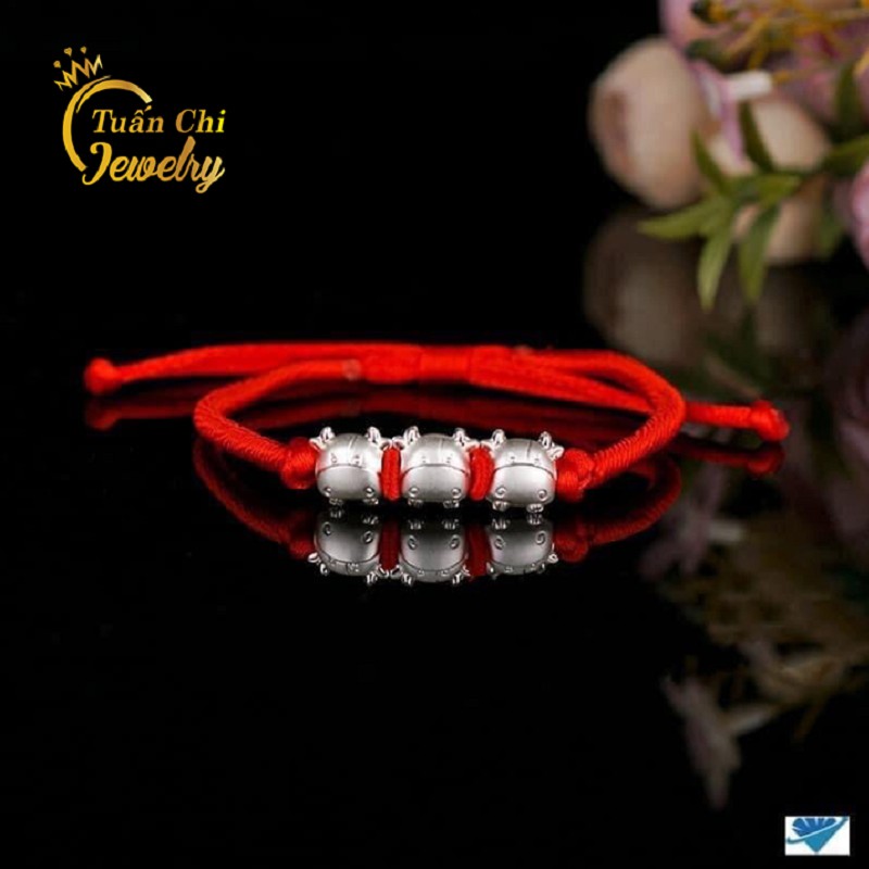Lắc Tay Chỉ Đỏ ⚡HÀNG CHUẨN ⚡ Vòng Tay Chỉ Đỏ May Mắn, Tài Lộc, Kết Hợp Charm Con Trâu Mẫu Đẹp nhất 2021