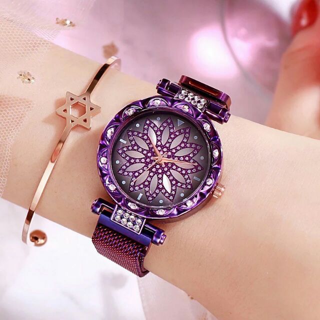 ĐỒNG HỒ NỮ OURSTAR NAM CHÂM HOA