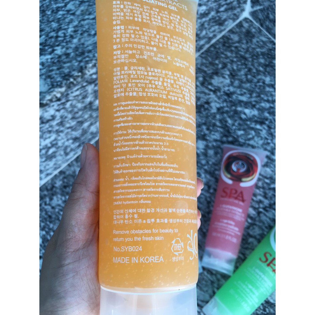[FREESHIP Đơn 50K] TẨY TẾ BÀO CHẾT TOÀN THÂN SPA Xuất xứ: Hàn Quốc