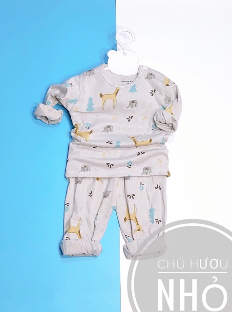 Bộ Tay Dài Quần Dài Vải Thông Hơi Cho Bé (8-15kg)