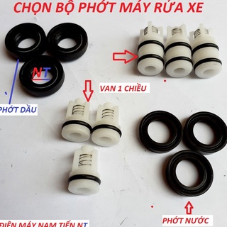 Bộ phớt 12-18,van 1 chiều máy rửa xe mini - máy rửa xe