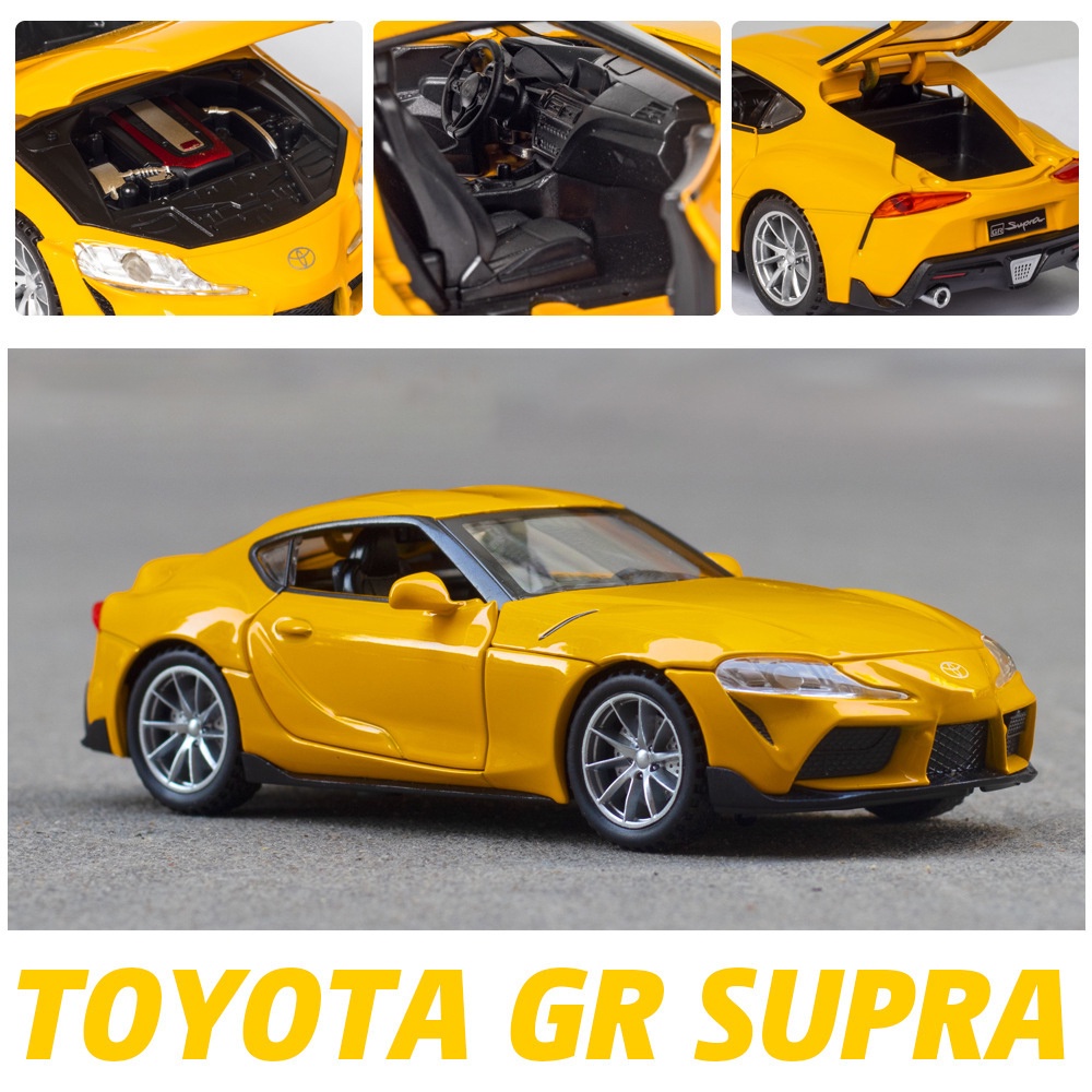 Mô Hình Xe Hơi Toyota Supra Bằng Hợp Kim Tỉ Lệ 1: 32