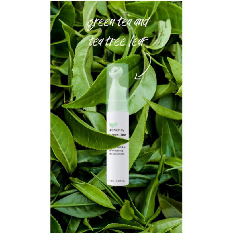 Thanh Lăn Mắt Cải Thiện Nếp Nhăn, Dưỡng Sáng Vùng Da Mắt Dearmay Green Line Roll-on Eye Serum 10ml Z13