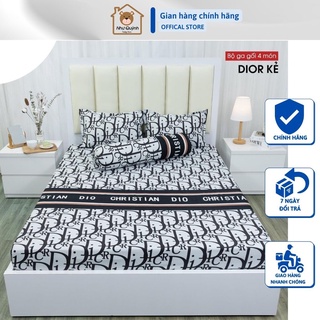 Bộ ga gối 💖m6/m8/2m💖 drap giường poly, ga trải giường + 2 gối nằm đơn giản