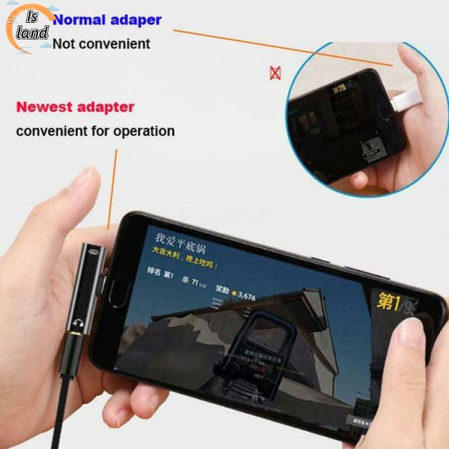 Cáp Chuyển Đổi Âm Thanh Type C USB C Sang Jack Cắm 3.5mm Chuyên Dụng