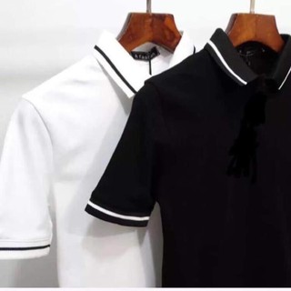 Áo thun cổ bẻ viền cổ nam,Áo phông, thun cộc tay,áo tay lỡ chất cotton,thoáng mát-Hatino.store