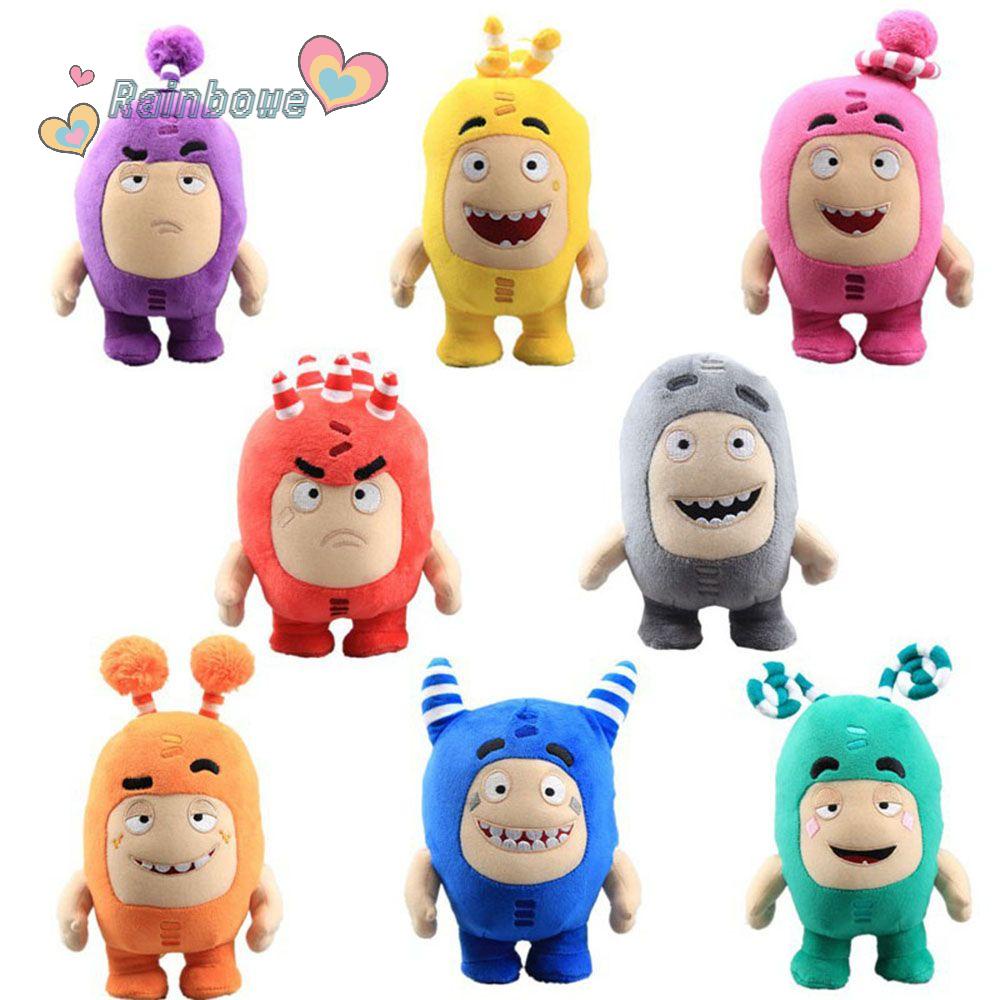 Thú Nhồi Bông Hình Cầu Vồng 18cm Mềm Mại Nhiều Màu Sắc